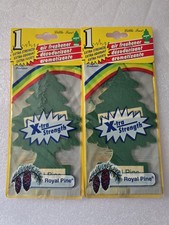 GIANT NoS Discontinued Little Trees Royal Pine Xtra Strength Car Air Freshener