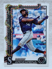 2025 Topps Holiday Randy Arozarena #H122 Seattle Mariners 