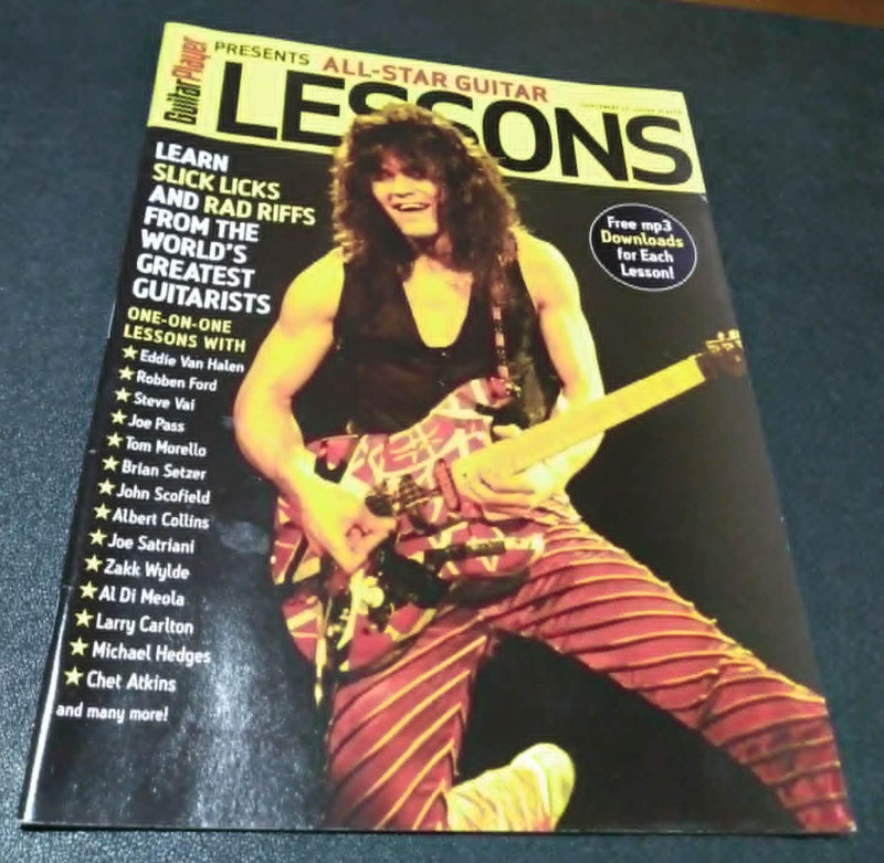 Guitar Player All-Star Guitar Lessons Magazine! Great Condition! Van Halen,Wylde