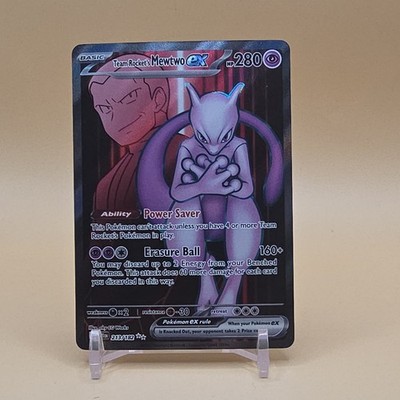 Pokémon Team Rocket's Mewtwo ex Ultra Rare Holo EX 280HP | eBay