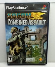 SOCOM: U.S. Navy SEALs Combined Assault (PlayStation 2, 2006) Complete Tested 