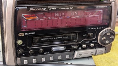 PIONEER FH-P404 CD CASSETTE PLAYER 2DIN CAR AUDIO Bluetooth | eBay