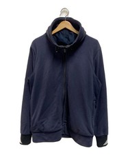 FENDI          Monster Logo Jersey Zip-Up Hoodie navy FAF525 A53H