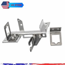 New Gm Chrome Throttle Cable Kickdown Bracket Kick Down For Chevy Sbc Bbc Holley
