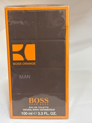 BOSS ORANGE BY HUGO BOSS EAU DE TOILETTE NATURAL SPRAY 100 ML/3.3 FL.OZ. NIB