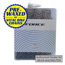 SRAM Force E1 Chain 12 speed - SILCA/MOLTEN/CERAMIC SPEED wax