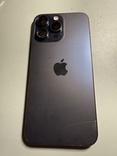 iPhone 15 Pro Max Blue Titanium Housing With Small Parts Cracked Glass