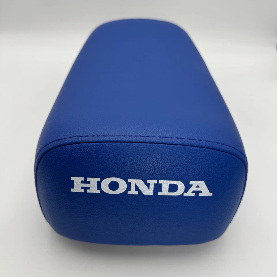 Honda ATC70 ATC 70 1978-1985 sillín asiento panorámico (azul) motocicleta completa nueva. Foto 2 de 4