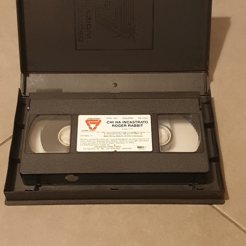 VHS "CHI HA INCASTRATO ROGER RABBIT" - Touchstone - prima edizione - Foto 4 di 4