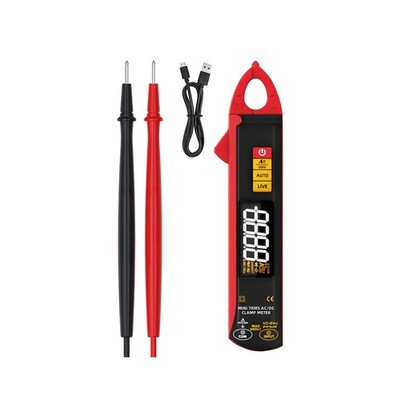 BSIDE UX1 Mini Clamp Meter Digital AC DC Current Voltage Temperature Multimetec
