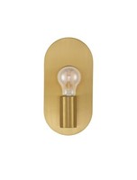 Nova Luce Wandleuchte Royal Gold Dimmbar E27 40W Festverdrahtet IP20