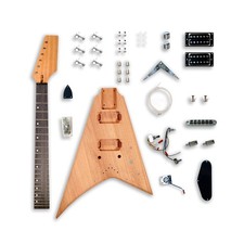 BexGears DIY SFV Electric Guitar Kits for V Electric Guitar Mahogany body Mah...