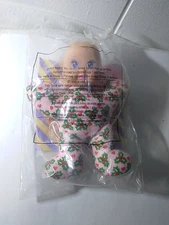 Vintage 1993 McDonalds Mattel MAGIC NURSERY BABY DOLL Holly Hearts 5" Mini NEW
