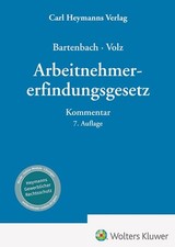 Arbeitnehmererfindungsgesetz Franz-Eugen Volz