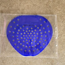 NEW (12) Pack Hospeco Health Gards MINT SCENT 03904 Vinyl Urinal Screens BLUE 