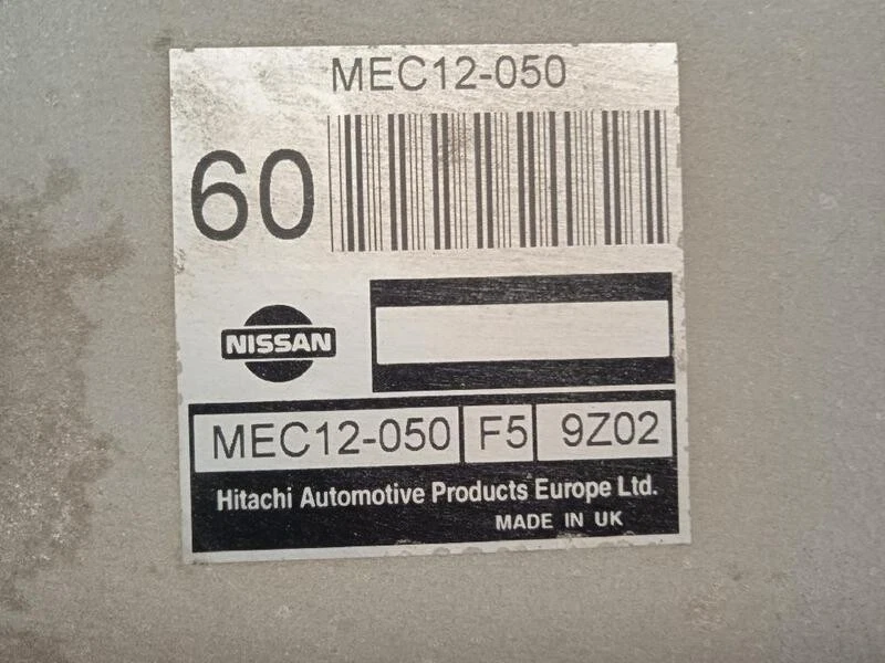 MEC12050 centralina motore per NISSAN PRIMERA BERLINA (P11) 2.0 16V CAT 4466854 - Immagine 4 di 4