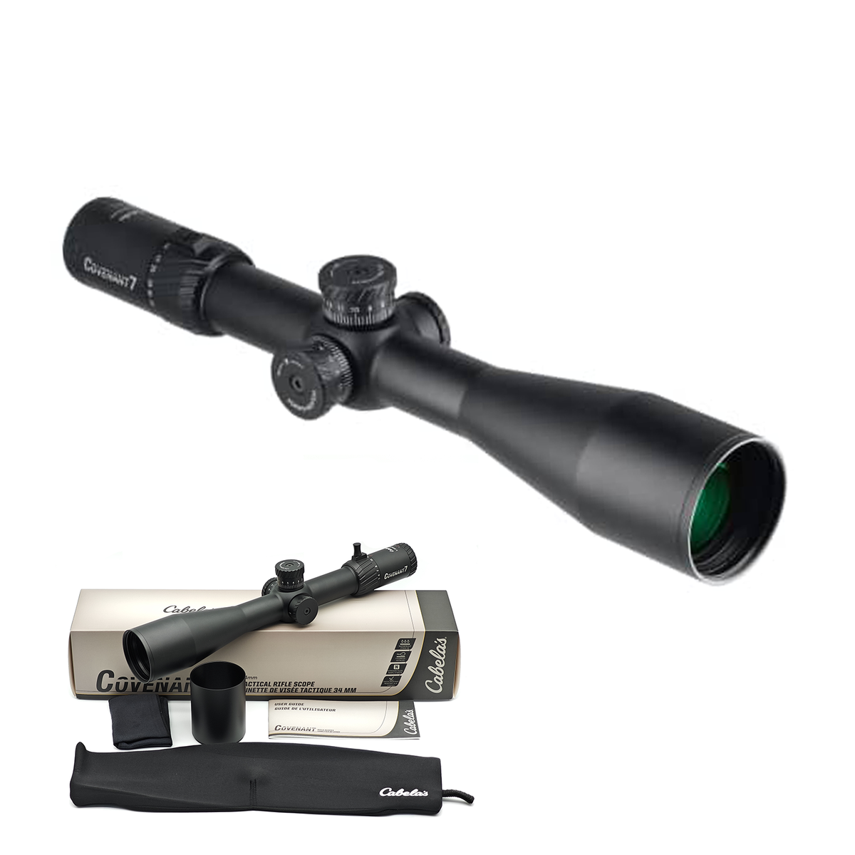 Cabela's Optics Covenant 7 Tactical Rifle Scope - 5x35x56mm FFP