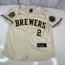 Milwaukee Brewers Luis Urias #2 50th Anniversary Nike 48 XL Jersey