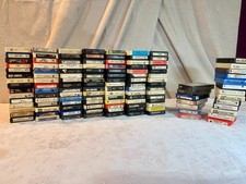 8 TRACK TAPE LOT OF 125 Untested - 105 Classic Rock Pop 13 Country 7 Sealed