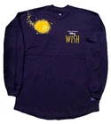 NWT DISNEY SPIRIT JERSEY ADULT XSMALL FROM THE MOVIE Wish STAR GLITTER PURPLE