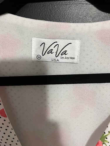 Abito midi donna VAVA by Joy Han floreale con volant taglia M nuovo senza etichette - Foto 3 di 8
