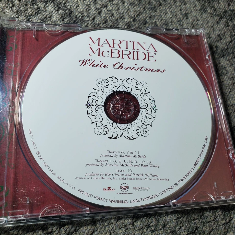 Martina McBride White Christmas CD 2007 RCA BMG Country Holiday - Image 4 of 4