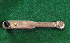 Vintage Craftsman No. 4116 Ratcheting Screwdriver Reversible Phillips / Flat