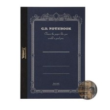 Apica Premium CD Notebook A5 7mm Ruled 96 Sheets Silky Paper Thread Bound