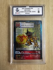 2021 DIGIMON JPN EX-01-BOOSTER CLASSIC COLLECTION ALT ART #004 GREYMON MGC 8