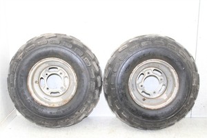 1998 Kawasaki Bayou 220 Front Wheel Set Rims 24053 