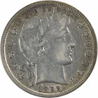 1893 Barber Silver Half Dollar VF Uncertified #815