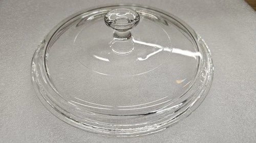 Pyrex P83C Clear Glass Replacement Lid 2 Quart Round 7" Saucepan Dish Bowl