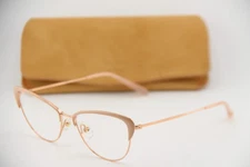 NEW GARRETT LEIGHT CALIFORNIA VISTA RG-PBL PINK GOLD AUTHENTIC EYEGLASSES 53-17