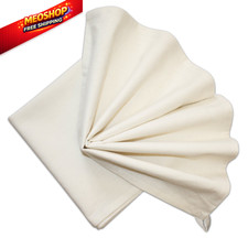 Aunt Martha's Stitch 'Em Up Hemmed Kitchen 18" x 28" 2 towels , Natural