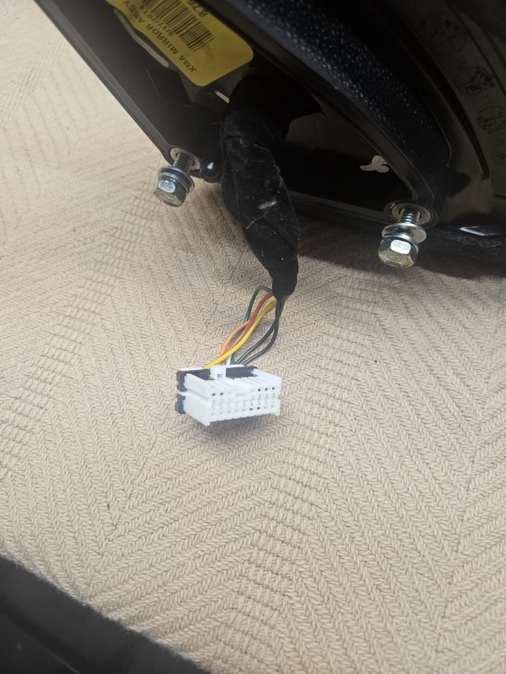 Espejo retrovisor de puerta Kia Sorento 2011-2015 7 cables señal blanca conductor izquierdo OEM 0297 Foto 4 de 4