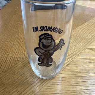 rare express dairies im skimming glass