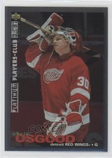 1995 Upper Deck Collector's Choice Platinum Player's Club Chris Osgood #136 0m8e