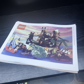 LEGO 6273 Pirates Rock Island Refuge 100% Complete Vintage Retired Set