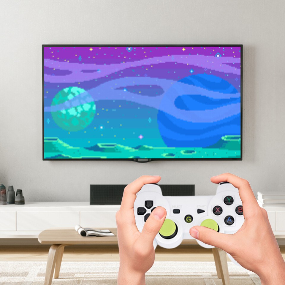 Wireless Game TV Stick 64G+128G/256G TV Game Console Wireless Gamepads