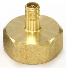 Tire Schrader Air Valve to Female Garden Hose Faucet Winterize Blow Out Adapter