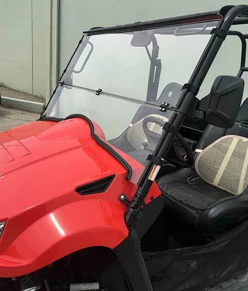 Clearly Tough Kymco UXV 500/700 (2014-2016) Full Folding Windshield - Imagem 3 de 3