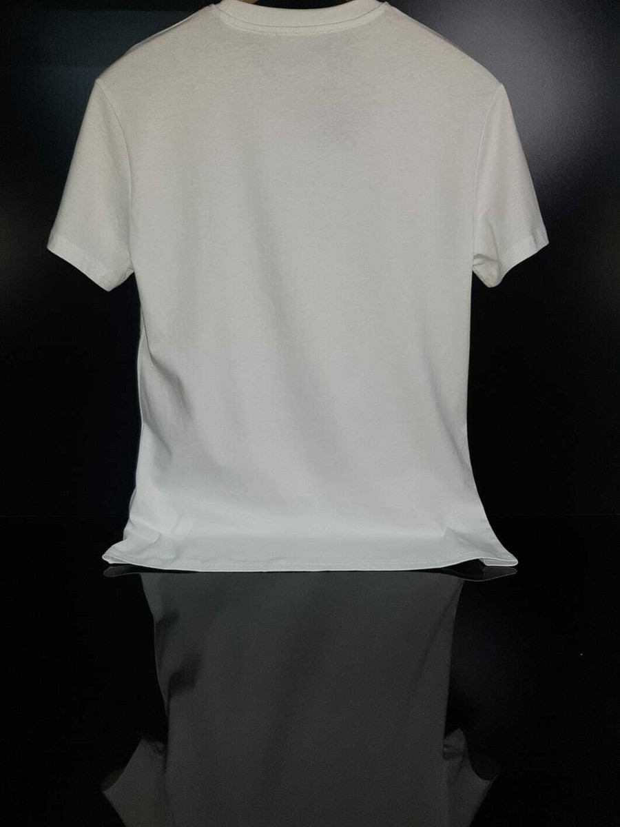 VERSACE JEANS COUTURE PAISLEY PRINT T SHIRT-WHITE. | eBay