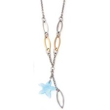 COLLANA DONNA MANUEL.ZED IN ACCIAIO E STELLA IN CRISTALLO SWAROVSKI Q2083_4806