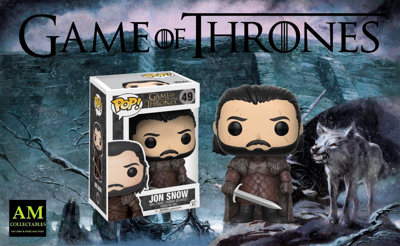 Funko Pop Tv - Juego De Tronos - Jon Snow - Figura - Nuevo/Embalaje Original