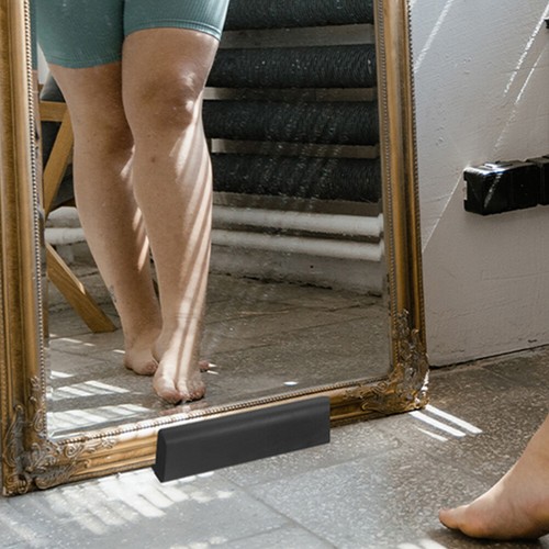Wooden Floor Mirror Anti-skid Mirror Holder Wood Artwork Display Holder - Picture 7 of 17
