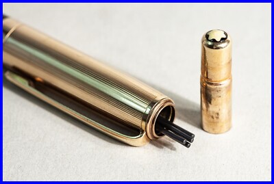 1953 Masterpiece Celluloid Gold Doublé Montblanc 672K PIX Push