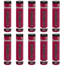 10 Pack Kendall L-427 Super Blu Grease; (10) 14oz tubes