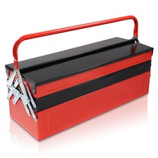 Foldable 22 Inch 3-layer Steel Tool Box Organizer Chest Storage Garage Workshop Foldable 22 Inch 3-layer Steel Tool Box Organizer Chest Storage Garage Workshop