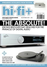 HI-FI MAGAZINE NOV 2021 THE ABSOLUTE
