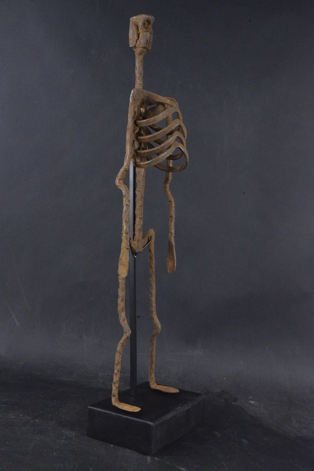 Statue / fétiche africain tiv du Nigéria en fer BP035 - Photo 4/4